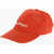 Palm Angels Twill Cotton Cap With Embroidery Logo Red