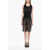 AMBUSH Stretchy Sleeveless Dress With Cutouts Black