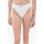 Off-White Permanent Set Of 2 Stretch Cotton Ribbed Thongs White