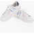 Palm Angels Low-Top Leather Sneakers With Paint Splatters White