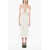 JACQUEMUS Lace-Up Detail La Robe Bikini Midi Dress White