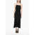 JACQUEMUS Bare-Back Design La Robe Maille Midi Dress Black