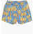 Palm Angels Patterned Swim Shorts Multicolor