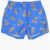 Palm Angels All-Over Printed Bears Swim Shorts Blue
