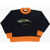 Palm Angels Virgin Wool Crew-Neck Sweater With Crocodile Embroidery Midnight Blue