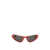 Alaïa ALAÏA Cat-Eye sunglasses RED
