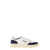 AUTRY AUTRY MEDALIST LOW - Sneakers in goatskin and suede WHITE/BLUE