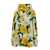 Dolce & Gabbana Midi Skirt With All-Over Flower Print Multicolor In Cotton Woman YELLOW