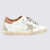 Golden Goose GOLDEN GOOSE WHITE LEATHER SNEAKERS WHITE/ICE/LIGHT BROWN