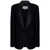 Maison Margiela Maison Margiela Wool Single-Breasted Blazer Jacket Black