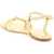 Gianvito Rossi Juno 05 Metallic Nappa Sand MEKONG