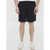 AMI Paris Cotton Bermuda Shorts BLACK