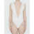 Saint Laurent One-Piece Swimsuit WHITE