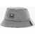 Palm Angels Cotton Bucket Hat Embellished With Rhinestones Silver