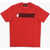 DSQUARED2 Solid Color Relax T-Shirt With Contrasting Logo Red