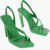 Bottega Veneta Rubber Jimbo Sandals Heel 11 Cm Green