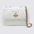 Tory Burch Tory Burch 'Kira Diamond Quilt Small' Shoulder Bag WHITE