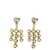 AREA Area 'Crystal Chandelier' Earrings GOLD