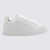 Burberry BURBERRY WHITE LEATHER SNEAKERS WHITE