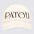 Patou PATOU WHITE AND BLACK COTTON BASEBALL CAP BEIGE