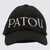 Patou PATOU BLACK AND WHITE COTTON BASEBALL CAP BLACK