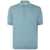 FILIPPO DE LAURENTIIS FILIPPO DE LAURENTIIS SHORT SLEEVES POLO CLOTHING BLUE