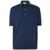 FILIPPO DE LAURENTIIS FILIPPO DE LAURENTIIS SHORT SLEEVES POLO CLOTHING BLUE