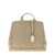 TOD'S Tod'S Logo Canvas Shopping Bag Beige