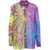 Versace Blouse with all-over print Multicolor