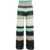 AKEP Knit trousers with a glitter finish Multicolor