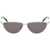 Alexander McQueen "Skull Detail Sunglasses With Sun Protection SILVER SILVER SMOKE