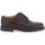PARABOOT Smooth Leather Derby Avignon In MARRON LIS CAFE