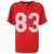 ERL ERL UNISEX FOOTBALL SHIRT KNIT CLOTHING RED