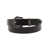 Off-White Black Belt with Western Buckle in Leather Man BLACK