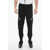 Neil Barrett Skinny Fit Low-Rise Sweatpants With Zipped Pockets Black