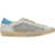 Golden Goose Super Star Sneakers WHITE/GREY/LIGHT BLUE