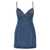 AREA Area 'Crystal Embellished Cup' Dress BLUE