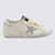 Golden Goose GOLDEN GOOSE WHITE AND SILVER LEATHER SNEAKERS WHITE