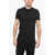 Neil Barrett Technical Fabric Slim Fit Polo Shirt Black