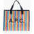 A.P.C. Basket Wave Motif Shopper Bag Multicolor