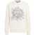 Golden Goose Sweater with embroidery Beige