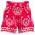 Liu Jo Knit shorts with pattern Red
