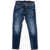 DSQUARED2 Stretch Denim Skater Jeans With Logoed Buttons Blue