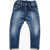 DSQUARED2 Stretch Denim Jeans With Cuffed Hem Blue