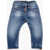 DSQUARED2 Cuffed Hem Jeans With 5-Pockets Blue