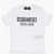 DSQUARED2 Cotton Crew-Neck T-Shirt With Contrast-Print Black & White
