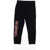 DSQUARED2 Solid Color Brushed Cotton Joggers Black