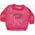 Diesel Perforated Korange Crew-Neck Sweater Pink