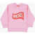 Diesel Red Tag Brushed Cotton Sannyb Crew-Neck Sweatshirt Pink