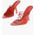 Salvatore Ferragamo Leather Altaire Sandals 11 Cm Red